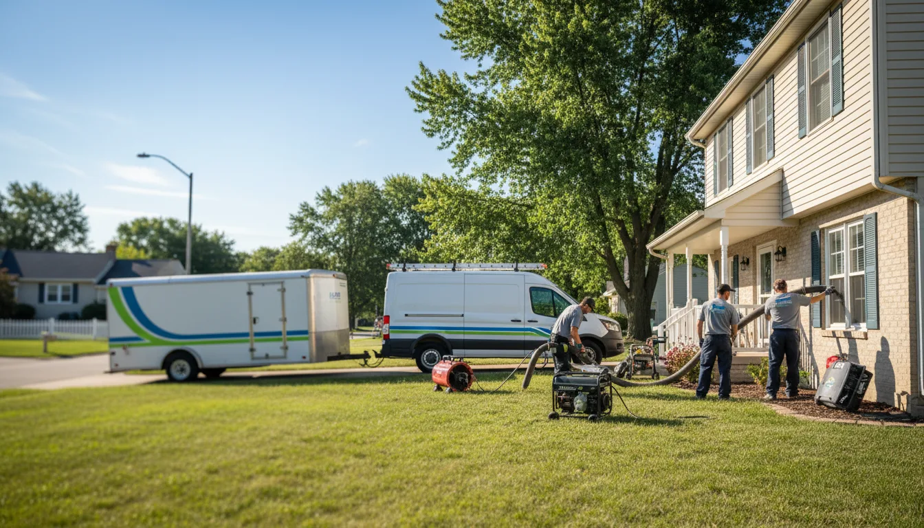 Flooded Basement Restoration And Cleanup With Repair in Laurens, IA near me